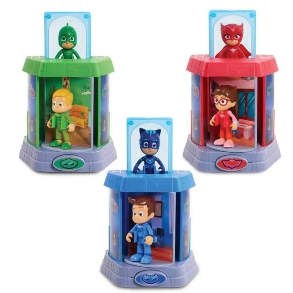 PJ Masks Transformation Set: Outlet, Catboy, Gekko Used